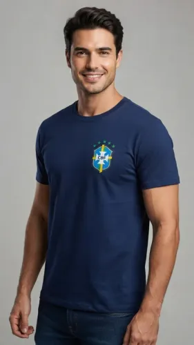 camisa torcida jogo brasil adulta