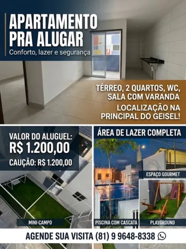 Apartamento para alugar