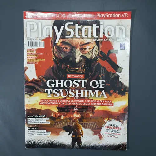 Revista Playstation 271 Detonado Ghost of Tsushima