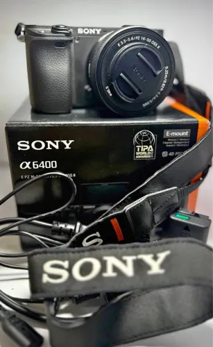 Sony a6400+ lente