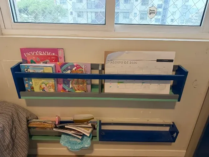 Kit de Prateleiras Infantis | Livros, Brinquedos e Decoração