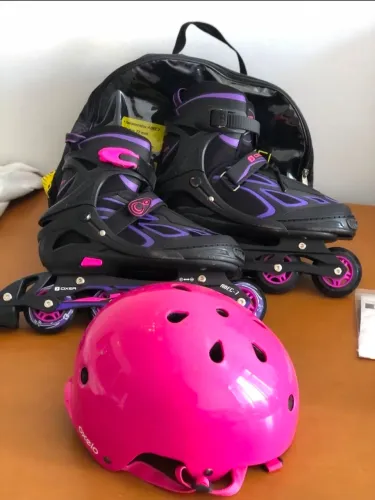 Patins Oxer + capacete