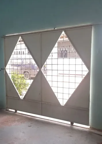Portão de ferro garagem