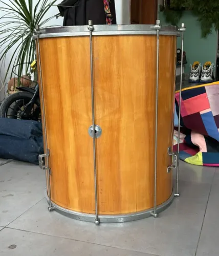 Surdo 18" Madeira - Percussão para Carnaval/Batucada