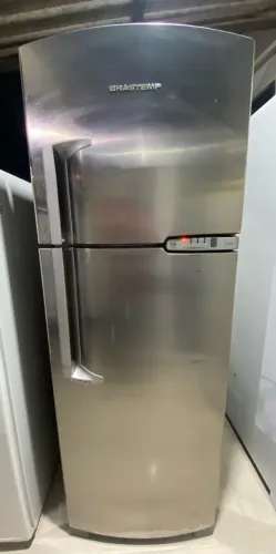 Geladeira Brastemp Frost free Inox 370 Litros 127 volts