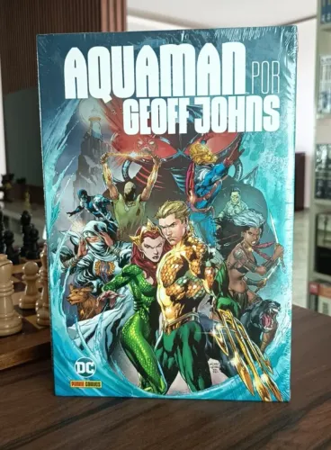 AQUAMAN POR GEOFF JOHNS (OMNIBUS). Novo Lacrado.