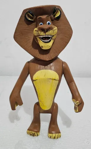 Boneco Alex Leão Madagascar DreamWorks (Com Desgaste na Pintura)