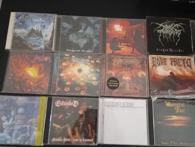 CDS METAL DIVERSOS - DEATH BLACK THRASH a partir de R$20