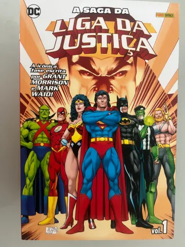 SAGA DA LIGA DA JUSTIÇA- Volumes 1 ao 11 (Impecável)