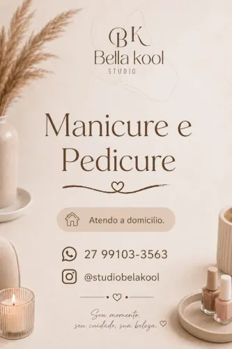 MANICURE E PEDICURE DELIVERY