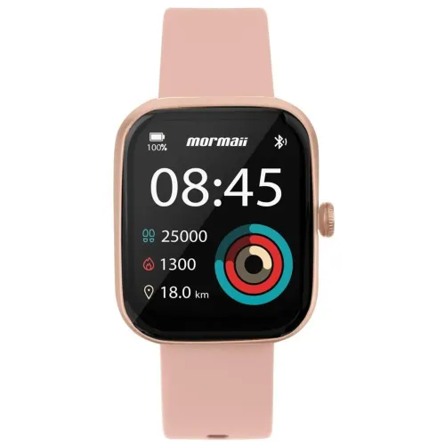 Relógio/smartwatch Mormaii unissex - Rosé