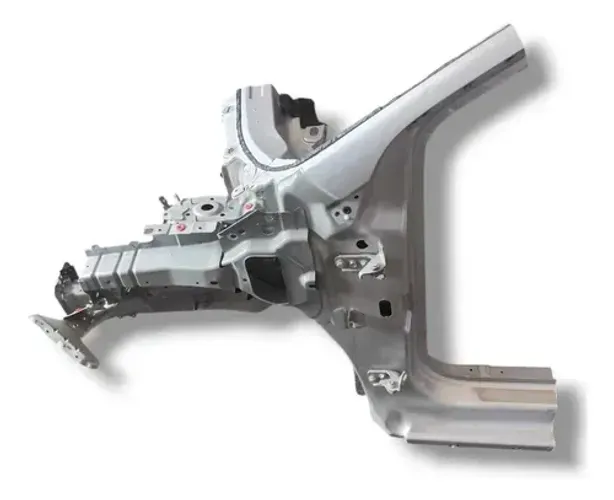 Caixa De Roda Lado Esquerdo Ford Ka 2015 A 2020 Recorte Branco