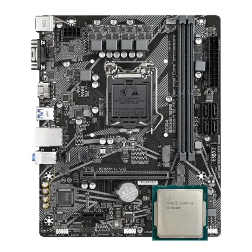 Kit Placa mãe H510 e I5 10400 e cooler