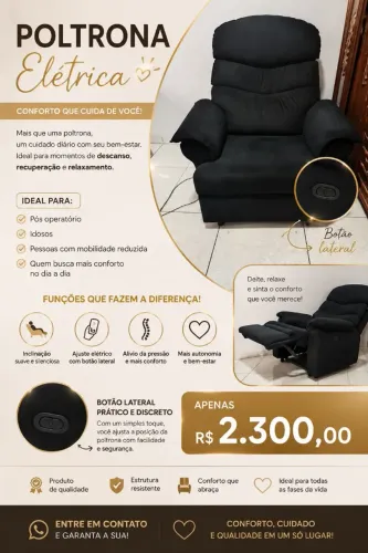 Poltrona elétrica!