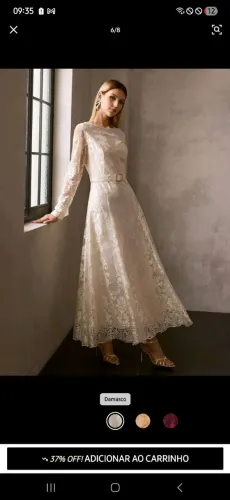 Vestido casamento civil, batizados, pre wedding,  festa