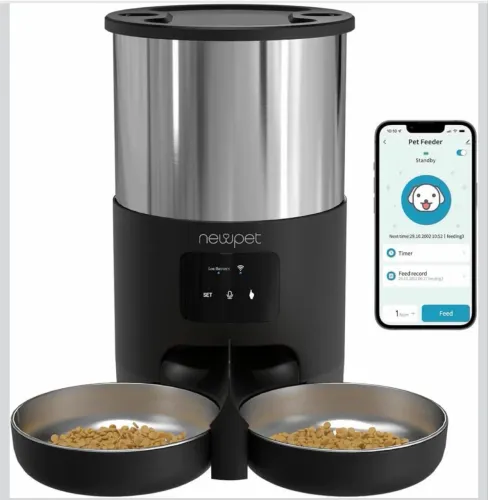  Comedouro automático cães e gatos