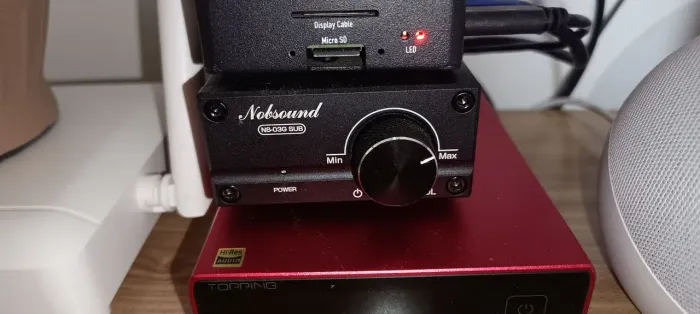 Nobsound NS-03G SUB - Amplificador para Subwoofer Passivo - Excelente Estado