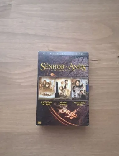 box dvd senhor dos anéis