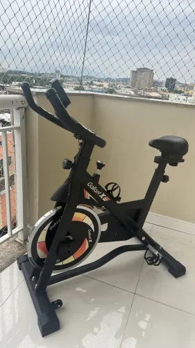 Bicicleta Ergométrica Gallant Elite X Spinning Roda de Inercia 8kg até 110kg 
