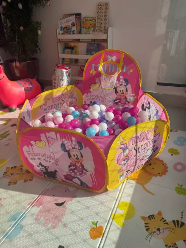 Piscininha de Bolinhas Minnie Mouse + 400 Bolinhas