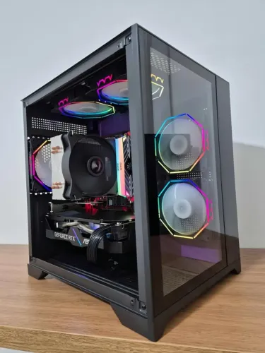 Pc Gamer ! Ryzen 5 4500 / 16Gb Ddr4 Xpg / Ssd M.2 Nvme 512Gb / Rtx 2060 6Gb / Com Garantia