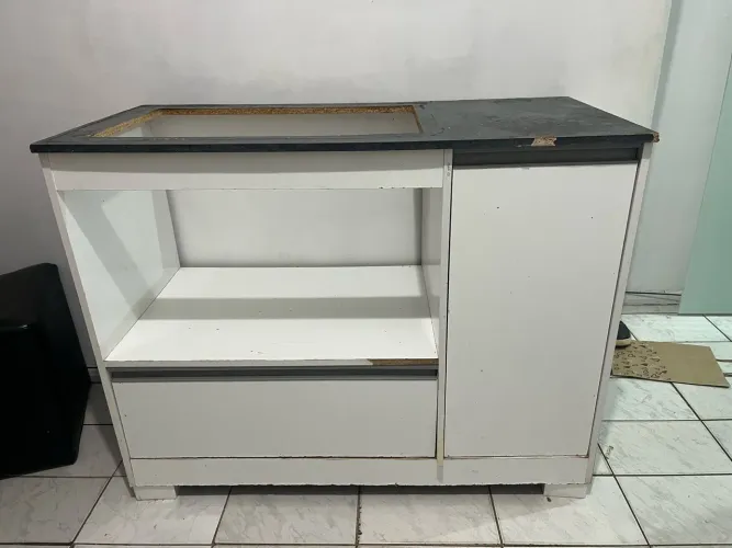 Armário fogão 5 bocas