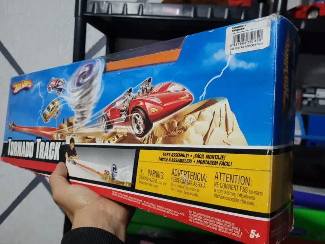 Pista Hot Wheels Tornado antiga