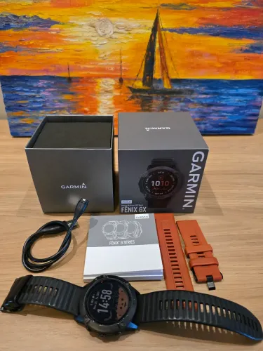Garmin fênix 6x pro solar