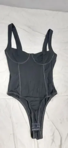 Body Preto Maitê - Pangeia 96 - Tam P