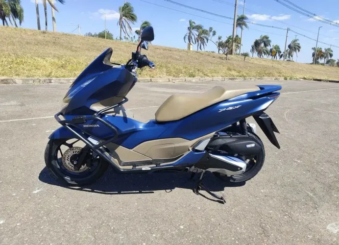 Honda Pcx 160 Dlx Abs Azul 2022/2023. Sem débitos. Ac cartão. Só venda direto sem golpes