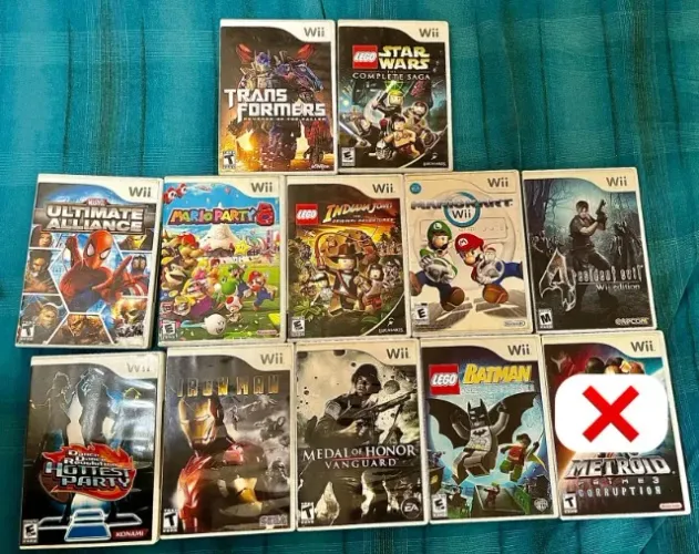 Jogos Nintendo Wii ( Olhar valores na descrição )