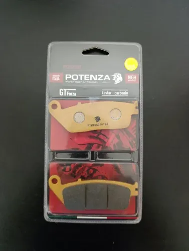 Pastilha de freio dianteiro da cb Twister 250, marca potenza