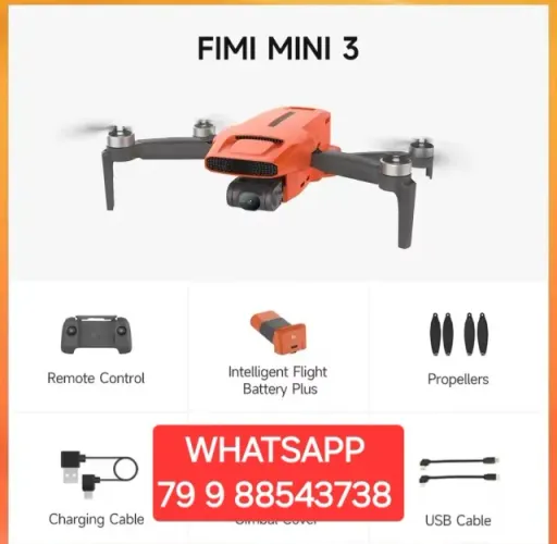 FIMI MINI 3 XIAOMI - BATERIA PLUS + LACRADO. 1 UNIDADE APENAAAAAAAAAASSSSSSS 