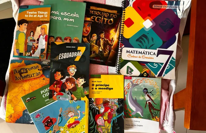 Livros semi novos
