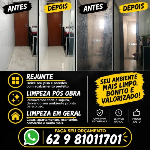 Pós obra e rejunte
