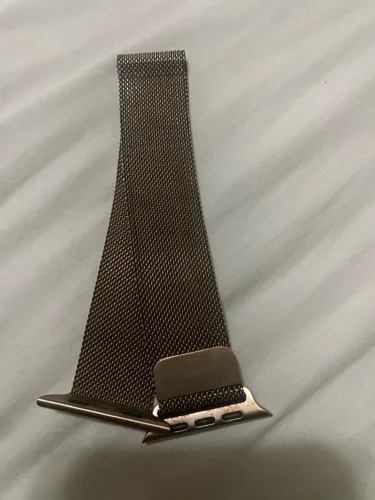Pulseira Aço Milanesa Para Apple Watch rose 42 original