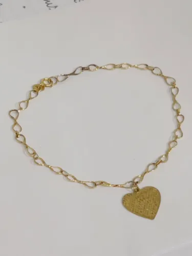 Vendo brinco de ouro e pulseira de ouro 12k 