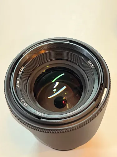 Lente 50m MEIKE Sony e-mount 