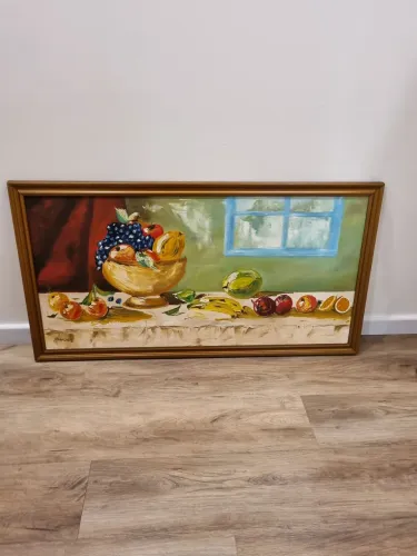 Quadro pintura a oleo