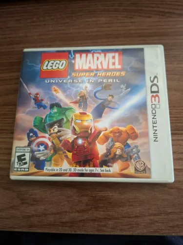 Jogo Lego Marvel Super Heroes Nitendo 3DS