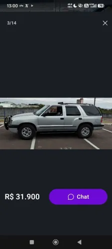 Chevrolet S10 Blazer 2.4 MPFI 8V 128cv 4P 2001