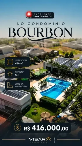 Excelente lote à venda no Bourbon Premium - Dourados/MS
