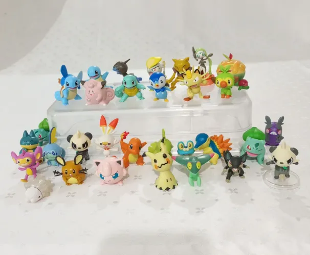 Escolha seus pokémons marcas Tomy, jazwares e chocoegg