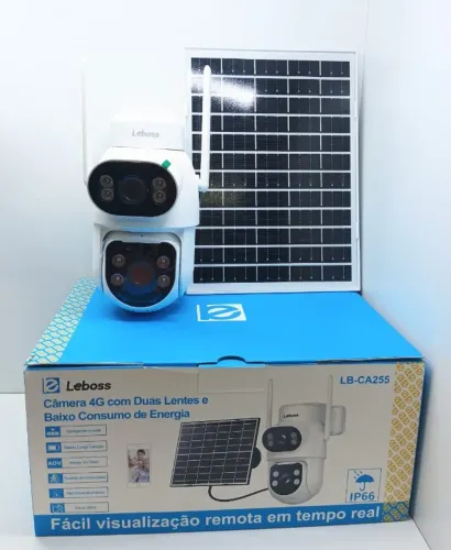 Câmera Com Duas Lentes - Leboss - Lb-ca255