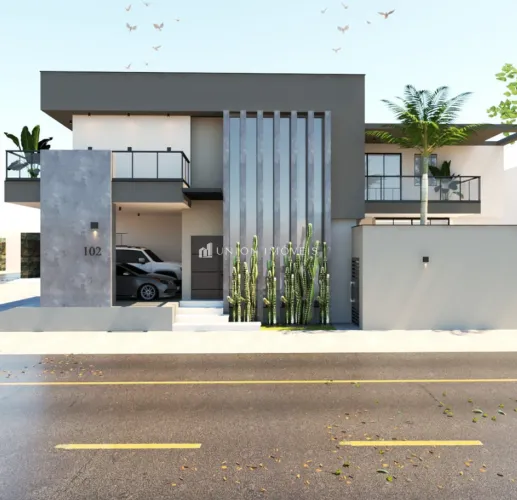 Casa de 4 quartos à venda no Condomínio PQ Residence em Juiz de Fora/MG.