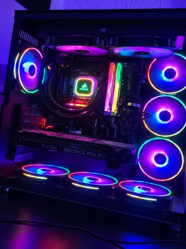 PC GAMER - RTX 2080 SUPER / 16GB RAM / I7 9700F / SSD 1,5TB / WATER COOLER CORSAIR