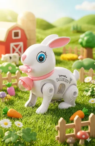 COELHINHO BRINQUEDO eletronico criança,luzes