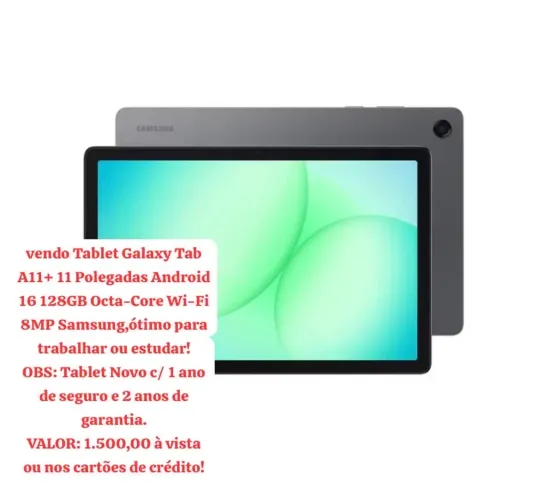Vendo tablet Samsung Galaxy tab A11+plus