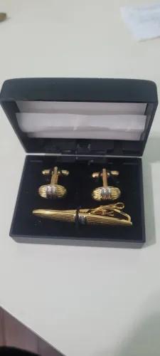 KIT ABOTUADURAS+PRENDEDOR DE GRAVATAS