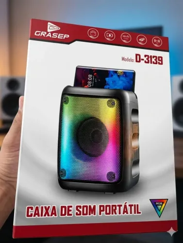 Caixa de som grasep 